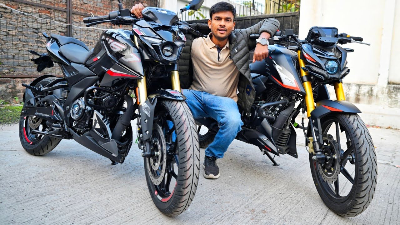 Pulsar N160 VS Tvs Apache RTR 160 4V Comparison Detailed