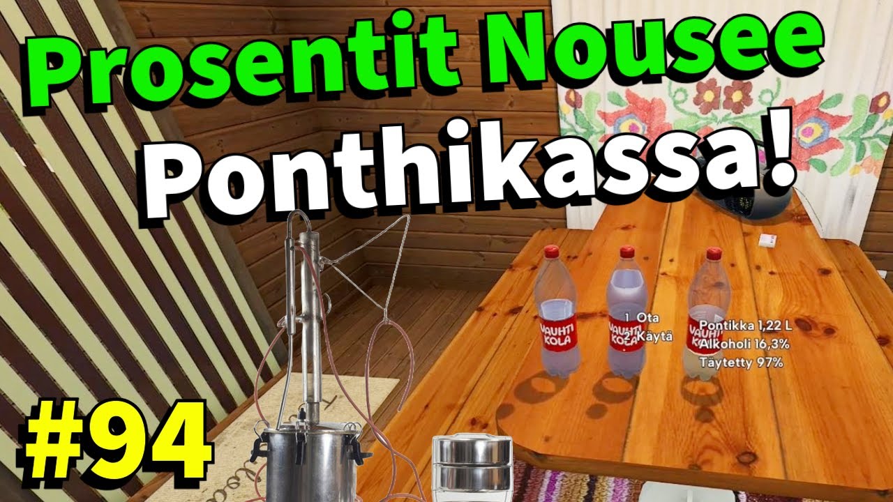 PROSENTIT NOUSEE PONTIKASSA! #94 | Finnish Cottage Simulator
