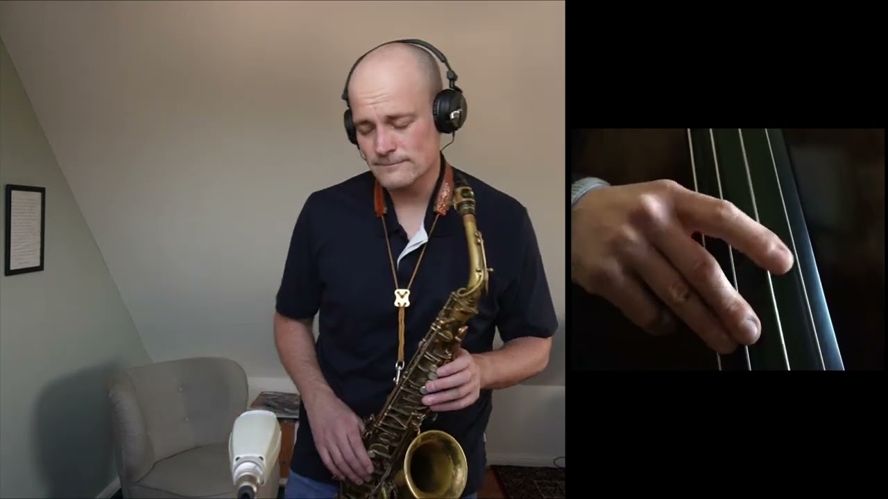 In A Sentimental Mood - Alto Saxophone Cover (with Mr. SunnyBass)