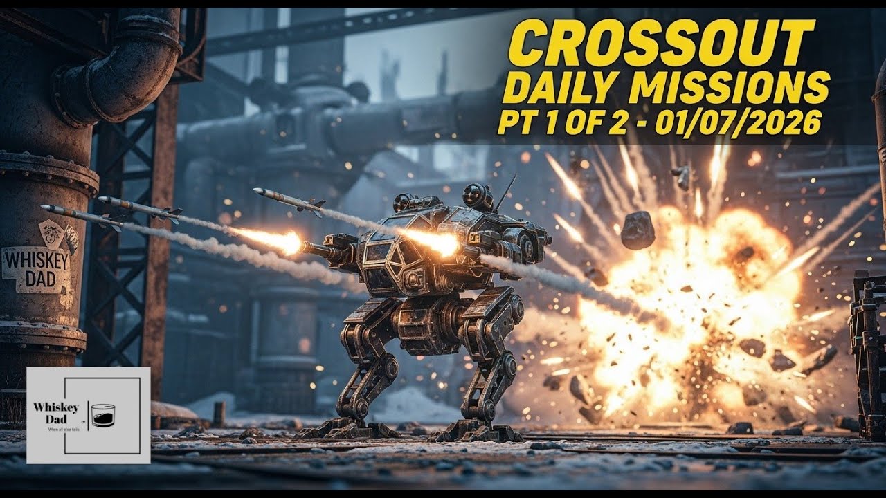 Crossout Daily Missions Pt 1 of 2 - 01/07/2026