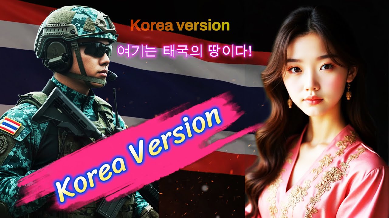 🎵นี่คือแผ่นดินไทย [Korea Version] 여기는 태국의 땅이다! | BST Official   #เพลงฮิต  #song #เขมรยิงก่อน
