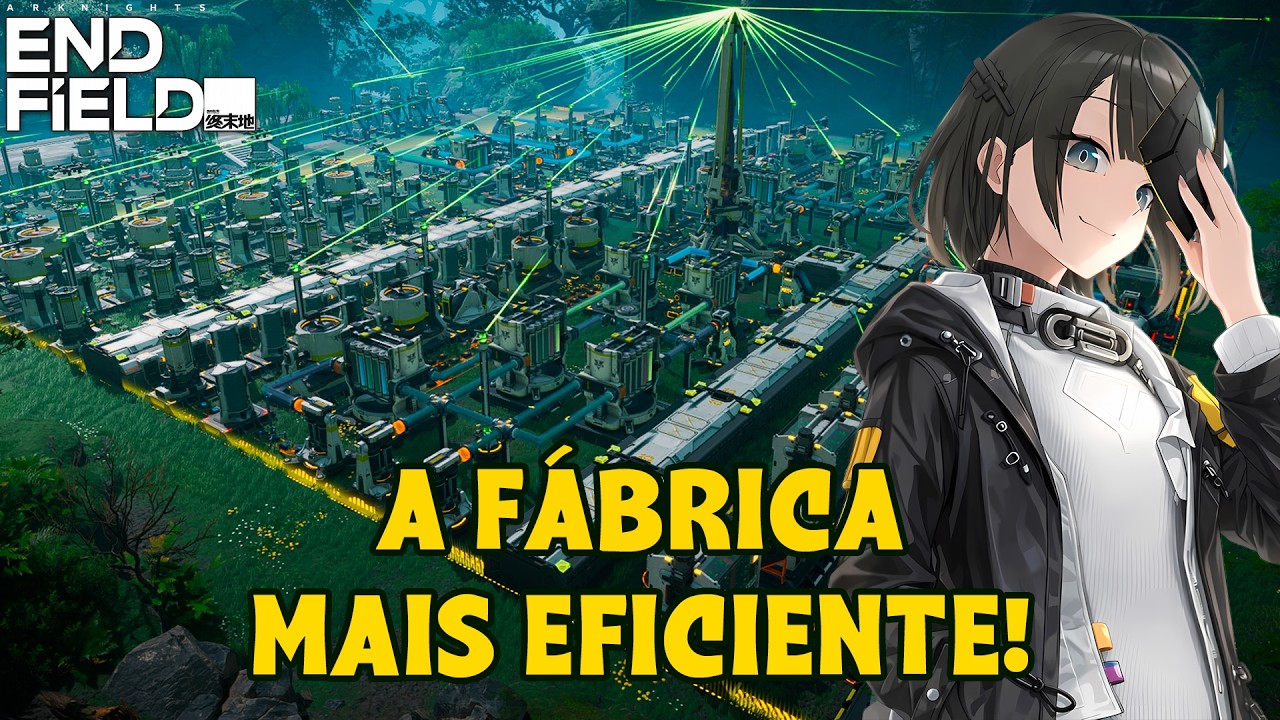 A MELHOR FÁBRICA DE WULING NA VERSÃO 1.1! Blue Prints e Guia! | Arknights Endfield