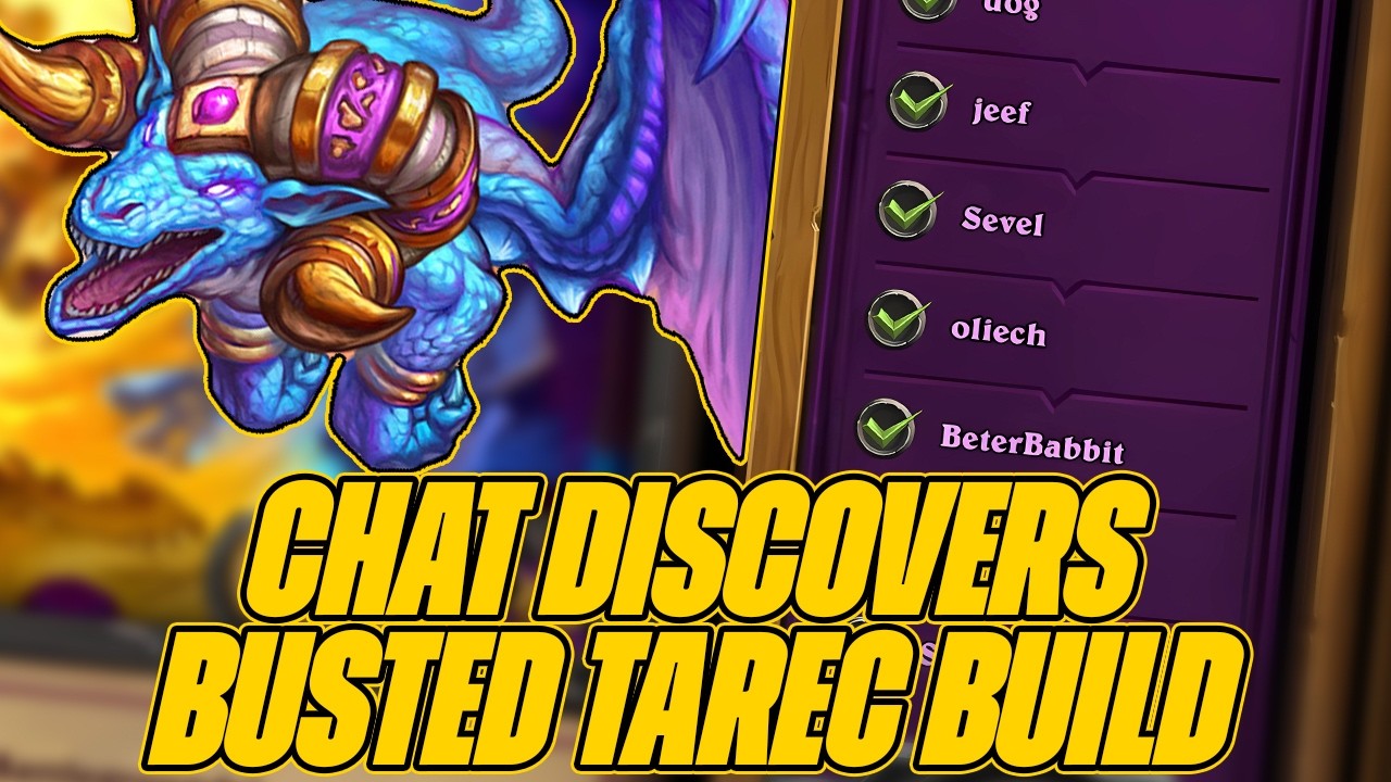 Dog In The Pro Inhouses Unprepared, Chat Carries With An Insane Tarecgosa Strat