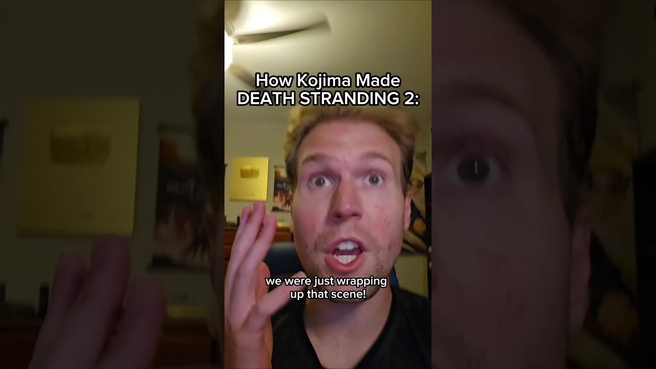 How Kojima Made DEATH STRANDING 2 #shorts