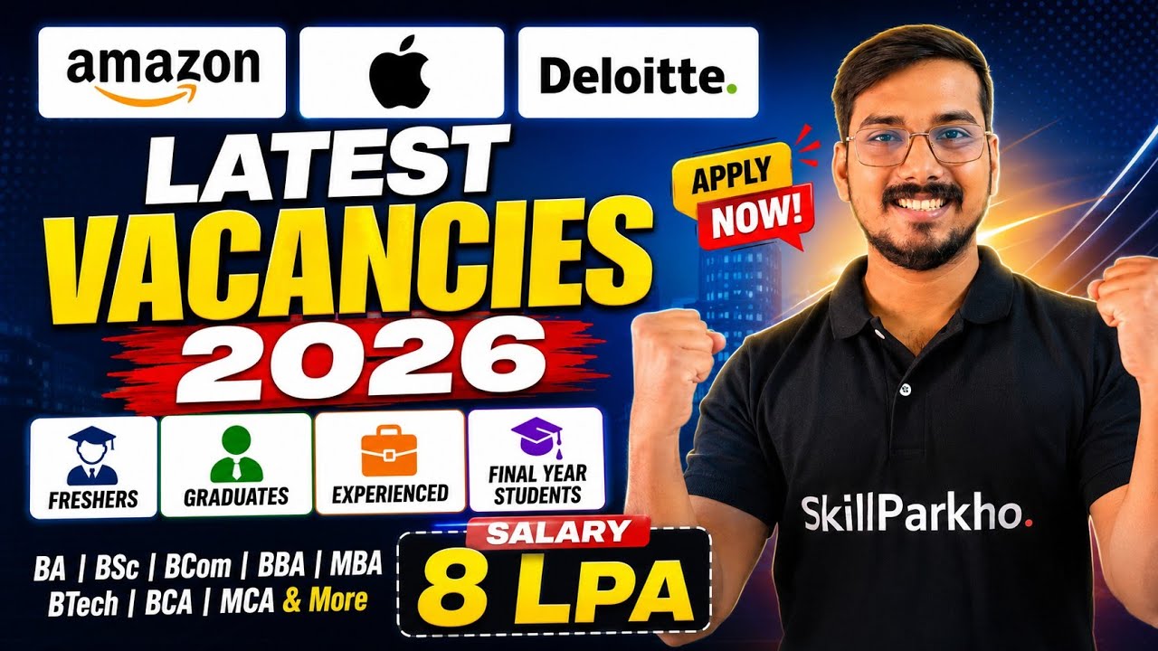 Top MNC Jobs 2026 🔥 Amazon, Deloitte, Apple, Airbus & Invesco Hiring Freshers | Apply Now