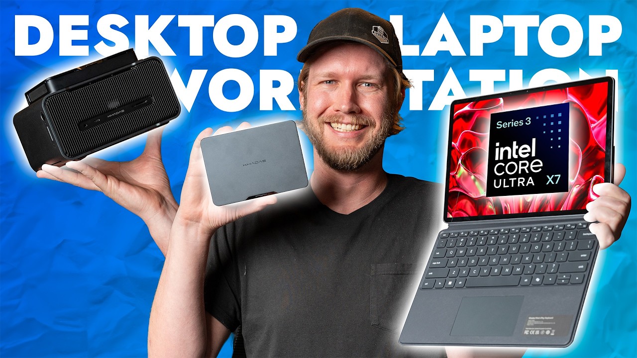 This Mini PC is a Laptop.. And a Workstation??