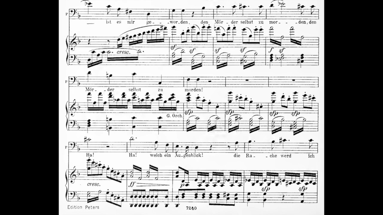 Ludwig Hofmann - Beethoven: Fidelio: Ha welch ein Augenblick (1936) [score]