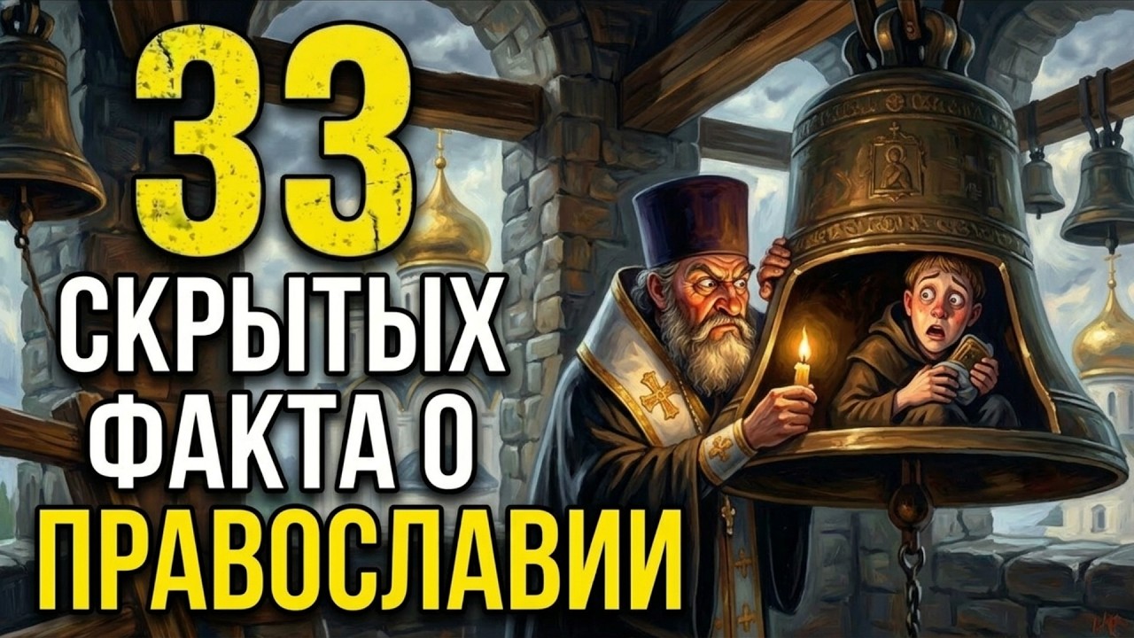 33 ФАКТА О ПРАВОСЛАВНОЙ ВЕРЕ, Которые ЦЕРКОВЬ СКРЫВАЕТ ОТ ВЕРУЮЩИХ