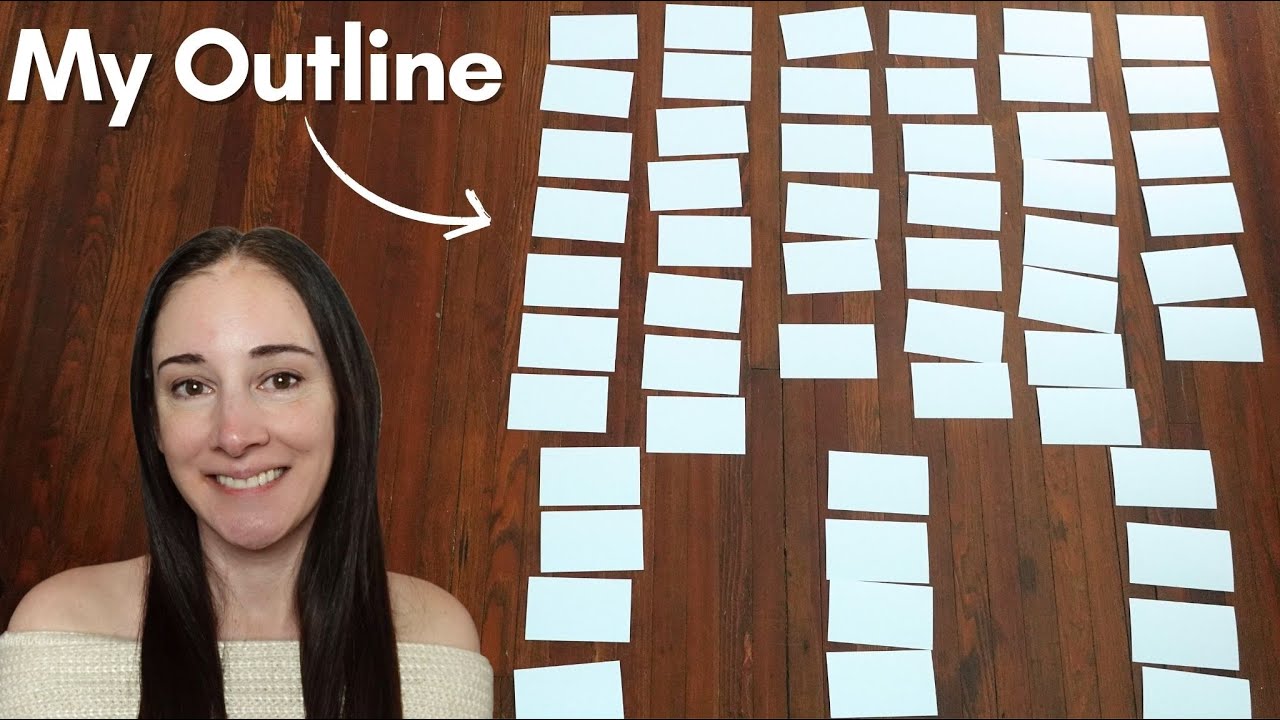 Outlining my Novel Using Index Cards | Writing Vlog