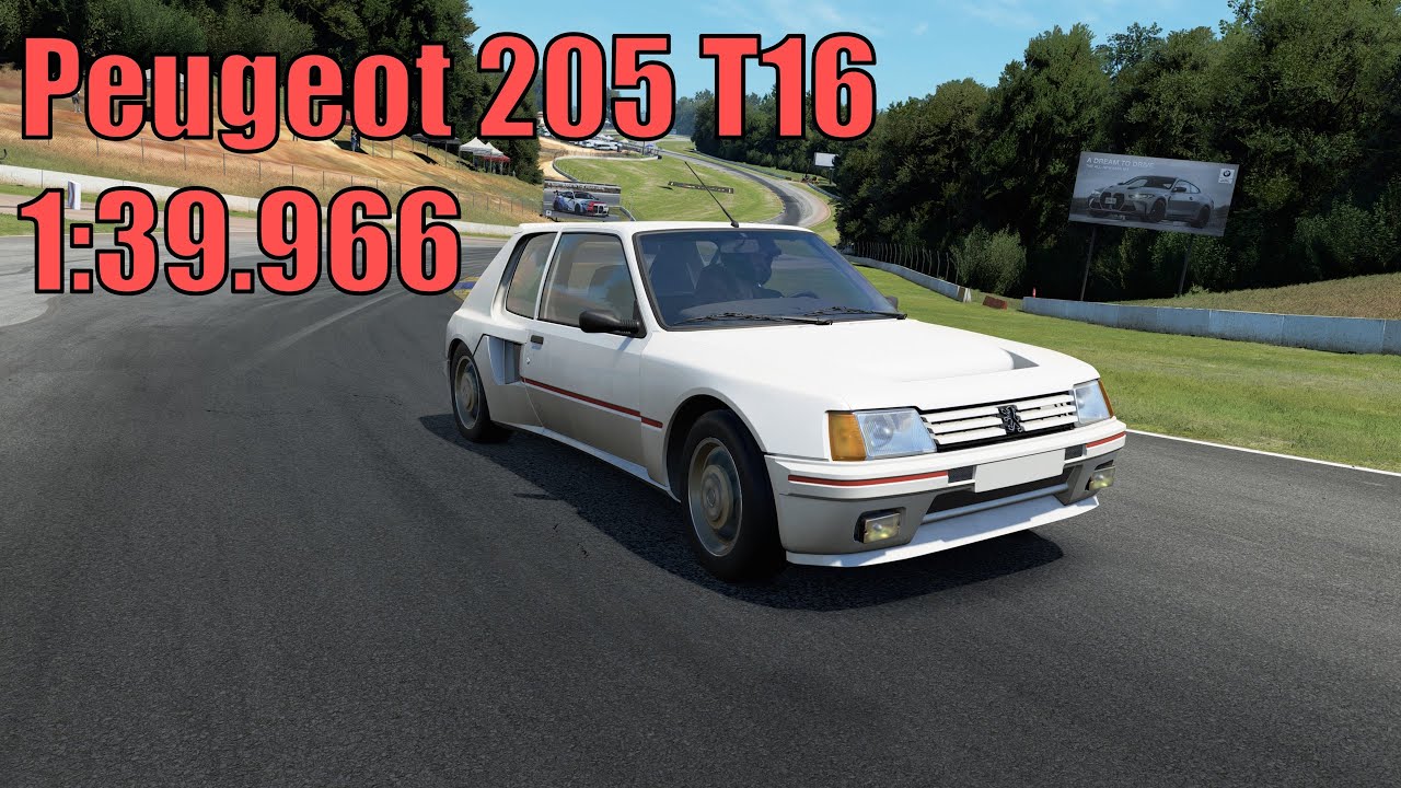 Peugeot 205 T16 - Road Atlanta 