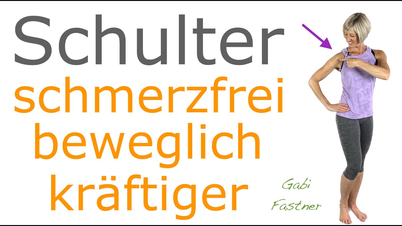 〽️16 min. Schulter Gymnastik | stabil, beweglich und schmerzfrei, ohne Geräte / im Stehen