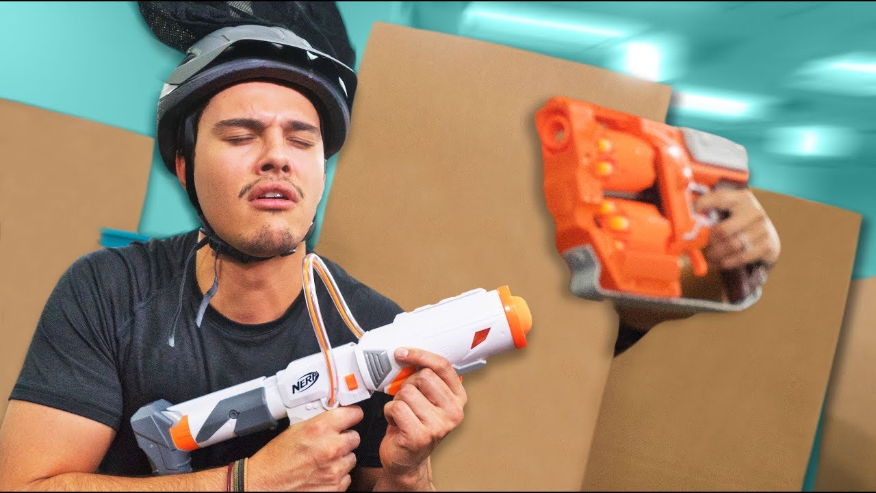 NERF Hide in a Box Challenge! [Ep. 2]