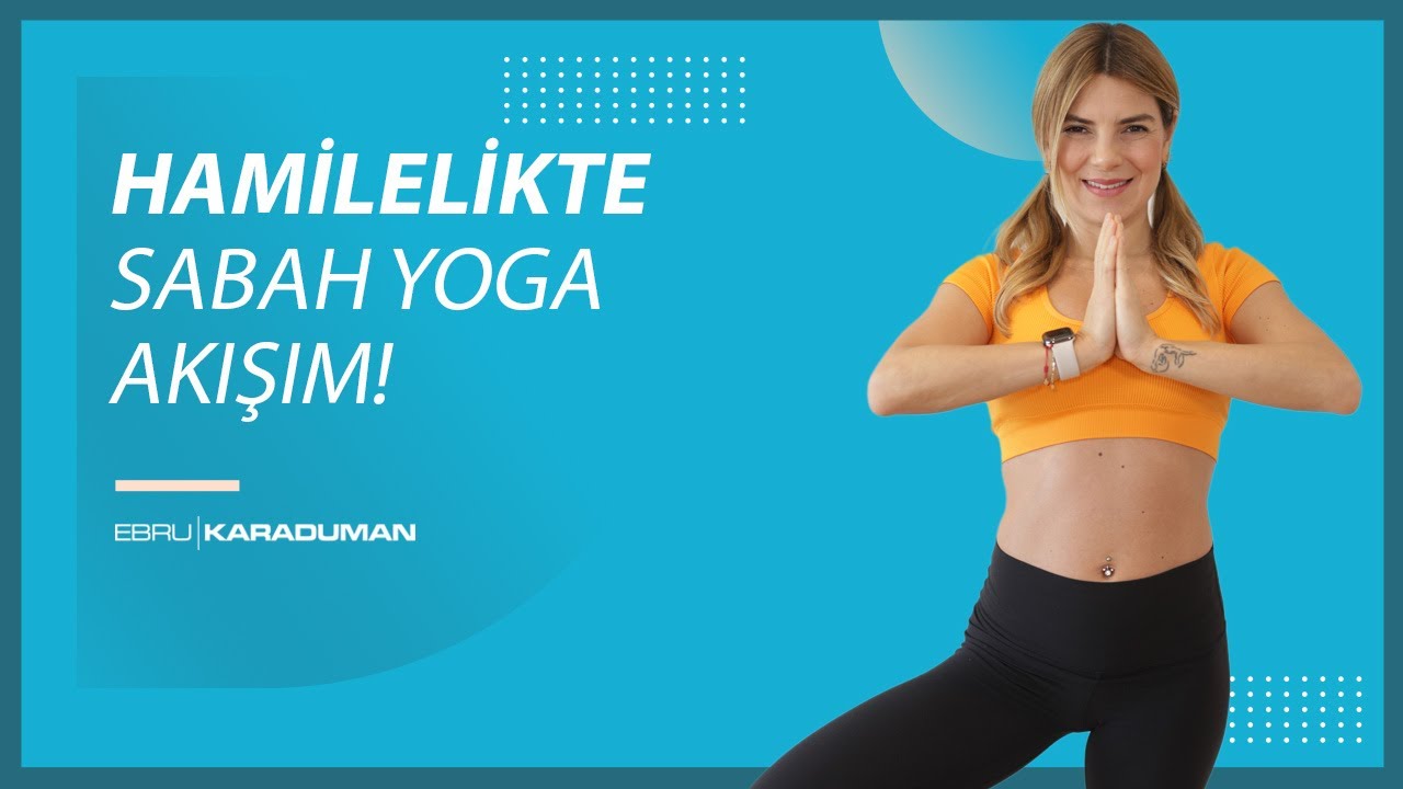 Hamilelikte Sabah Yoga Akışım | Tüm Trimesterlere Uygun! 🤰🏼(1. 2. ve 3. Trimester )#hamileyogası