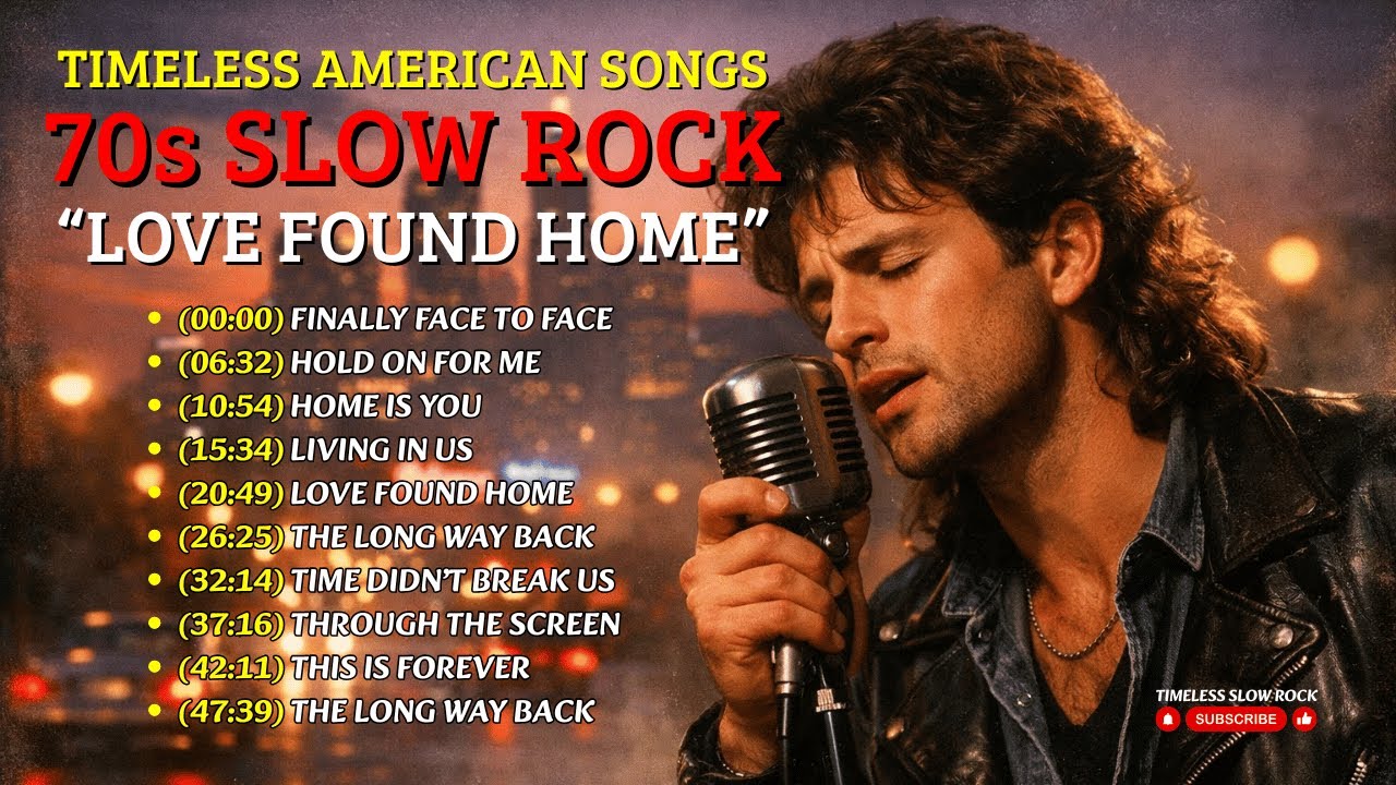 70s Slow Rock Classics | Timeless American Love Songs