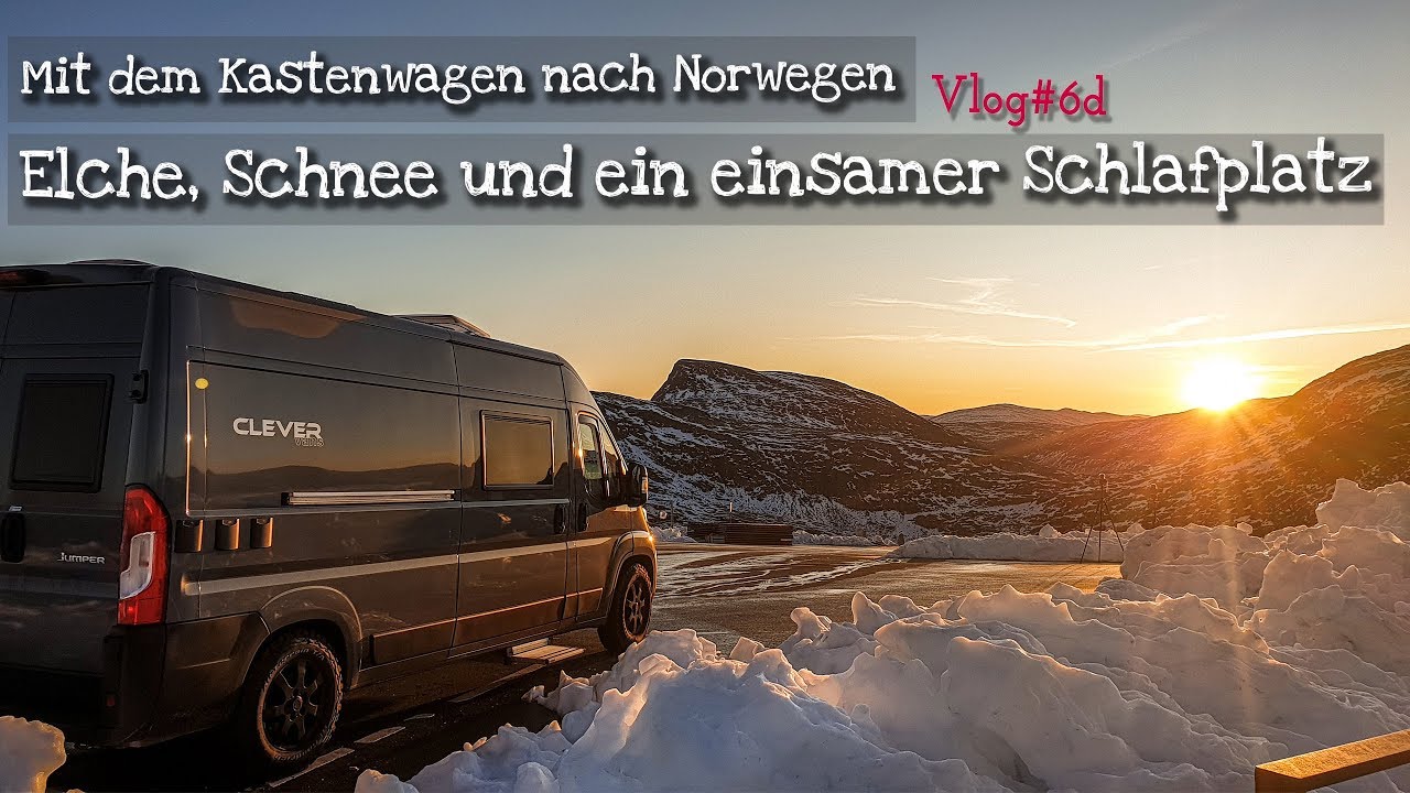 Norwegen Kastenwagen Roadtrip - Schlafplatz über dem Geirangerfjord VLOG6d