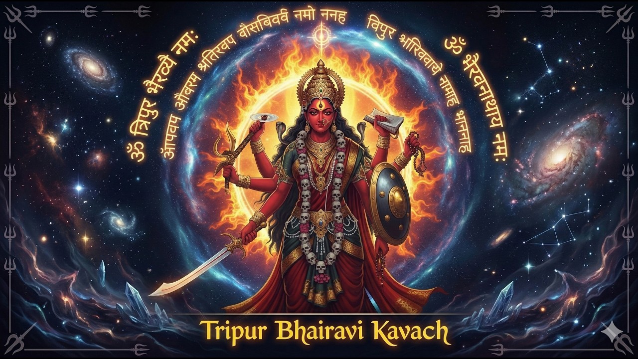 श्री त्रिपुर भैरवी कवच | त्रैलोक्य विजय कवच | Powerful Tripur Bhairavi Kavacham I Songs World II