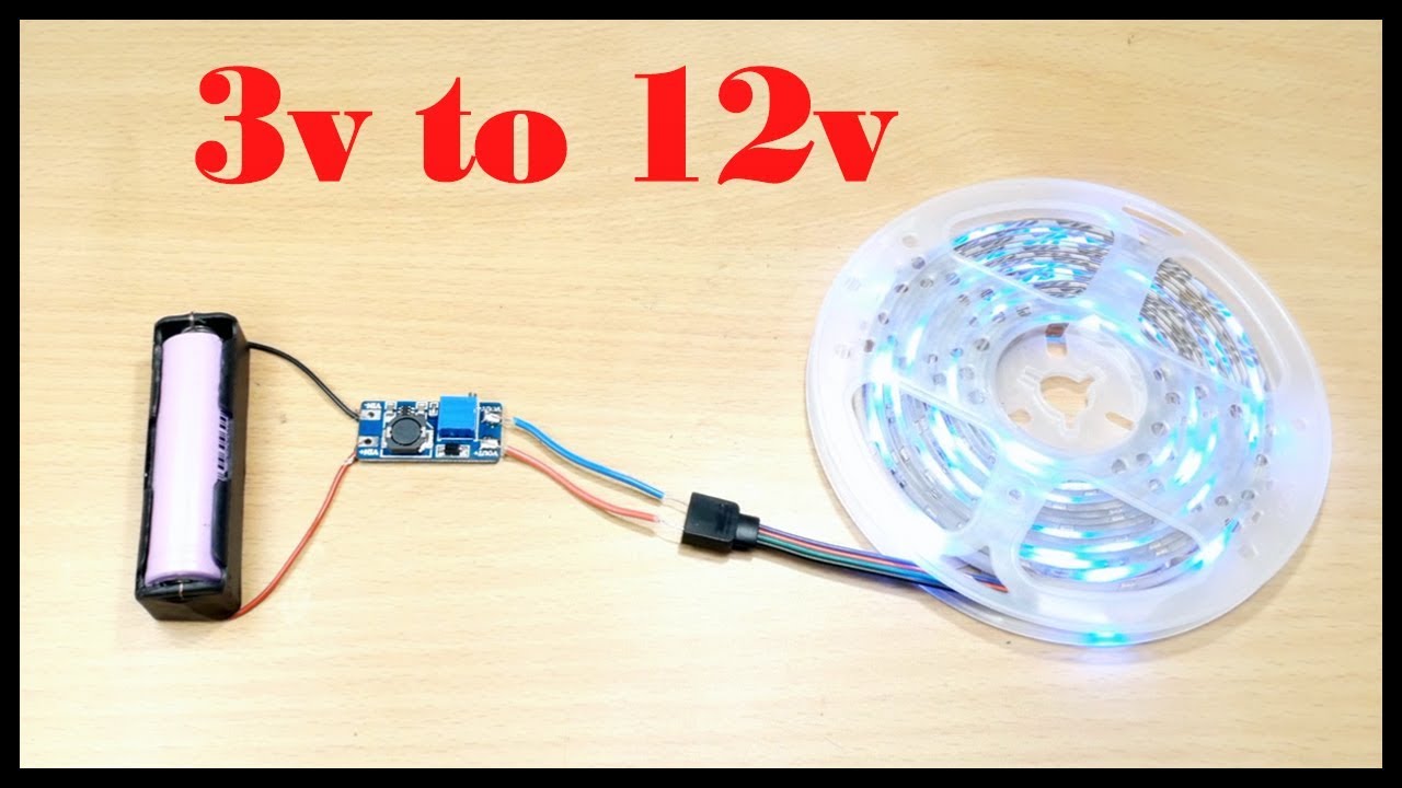 3v to 12v step-up dc converter - mt3608 boost converter module