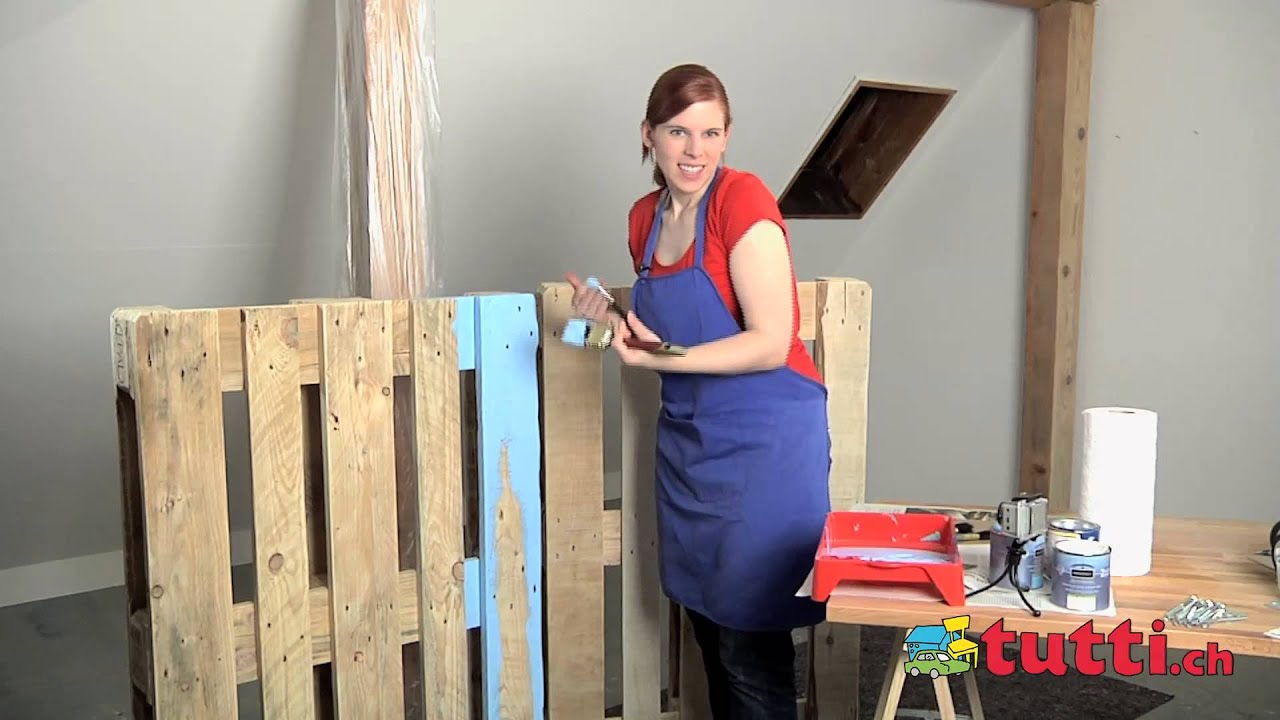 Lounge-Tisch aus Paletten