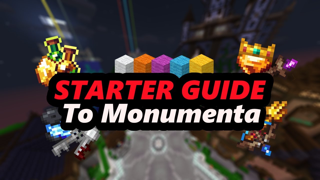 Beginners/Starter Guide to Monumenta: Minecraft CTMMMO Server