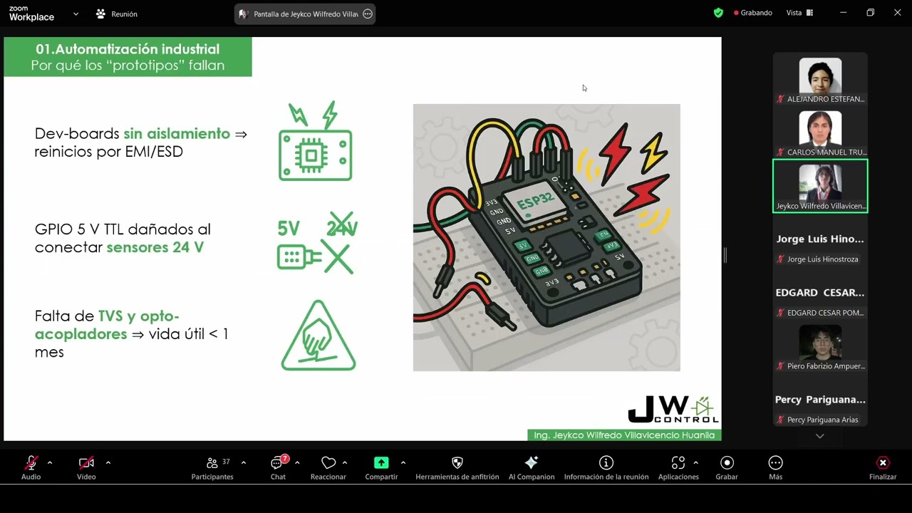 💻 Webinar: Microcontroladores en Entornos Industriales &ndash; Mitos, Realidades y Aplicaciones