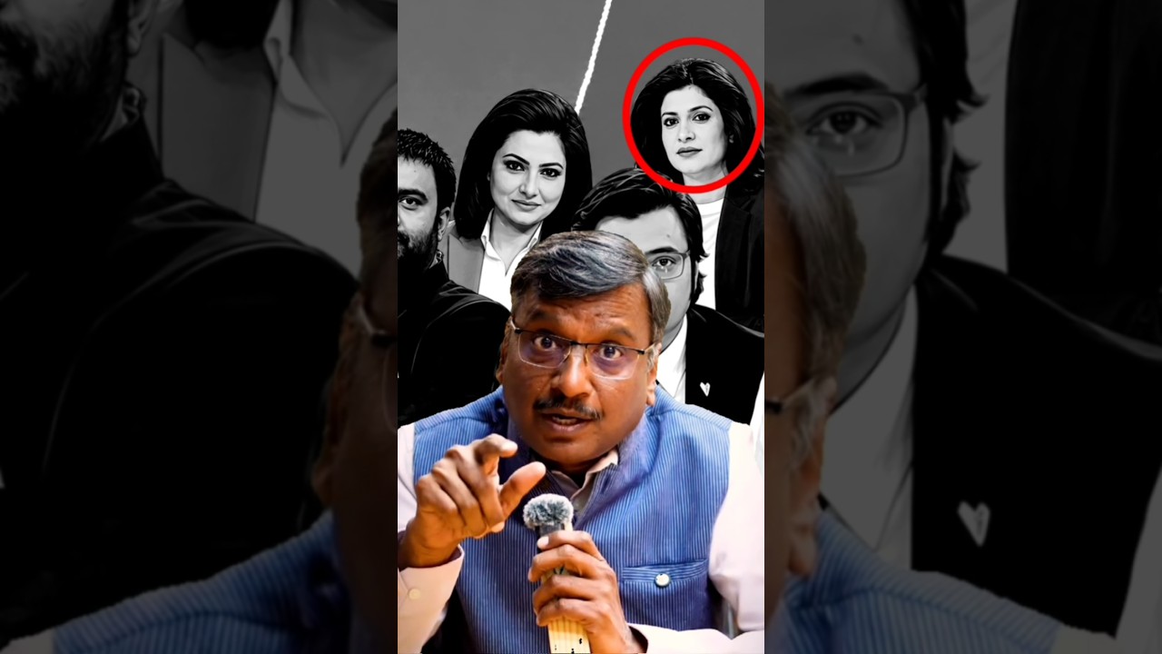 Vijender Sir gives a fierce and educated reply to Anjana Om Kashyap and Indian journalists #Godim...
