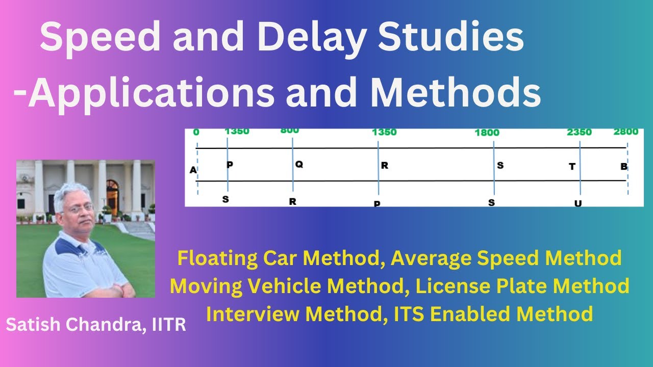 #traffic, #Speed, #delay, Speed and delay studies, Travel time and Delay studies, travel time study.