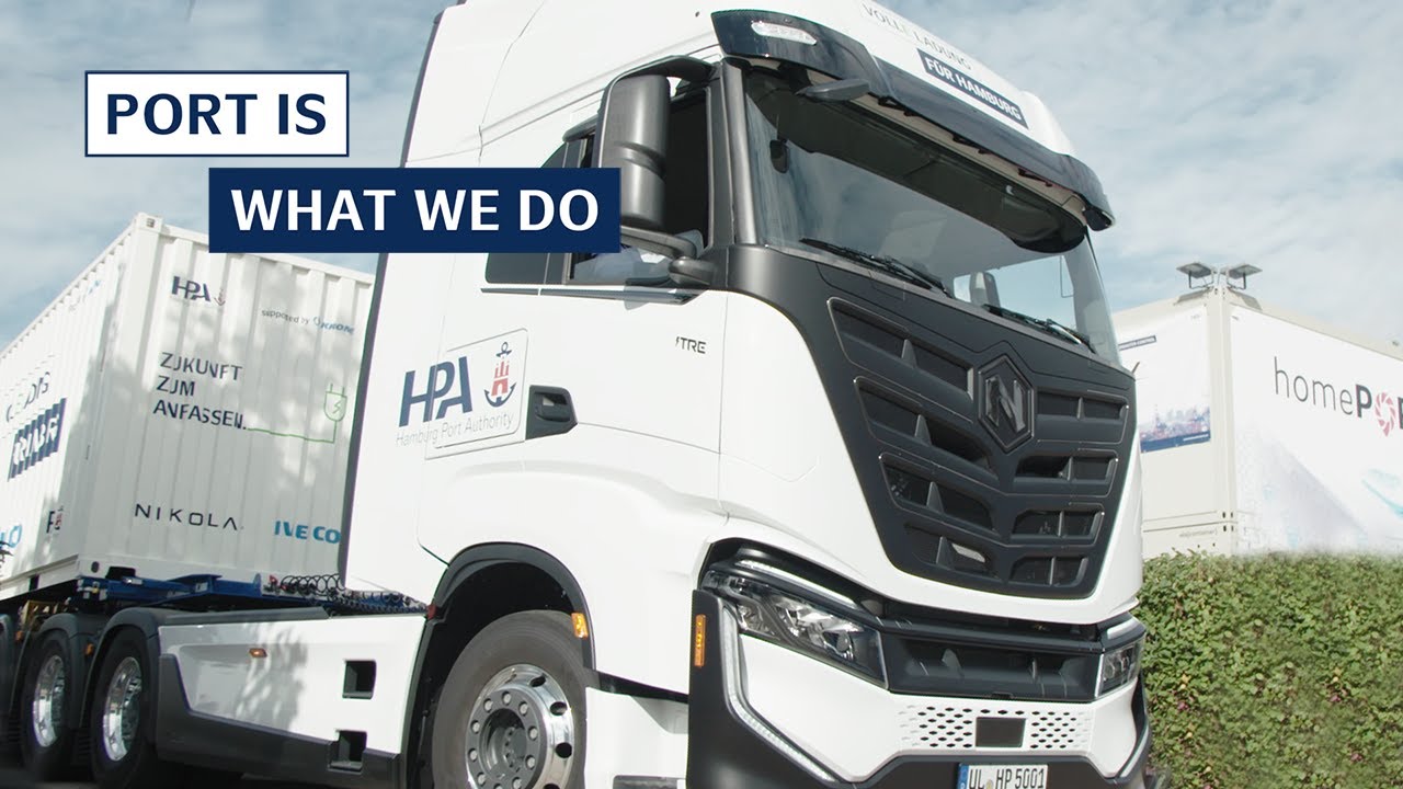 Next Step to a ZERO EMISSION PORT | E-Trucks in the Port of Hamburg