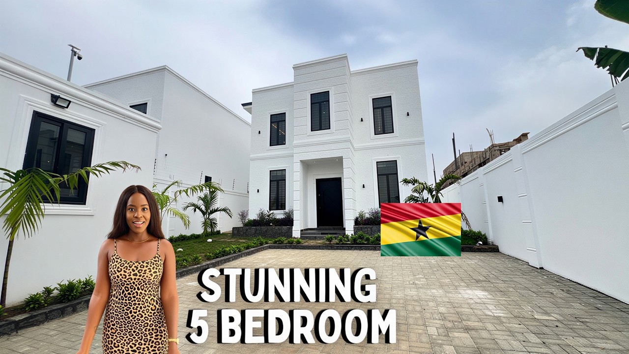 I WASN'T READY FOR THIS 5 BEDROOM LUXURY HOUSE IN ACCRA, GHANA | FULL TOUR