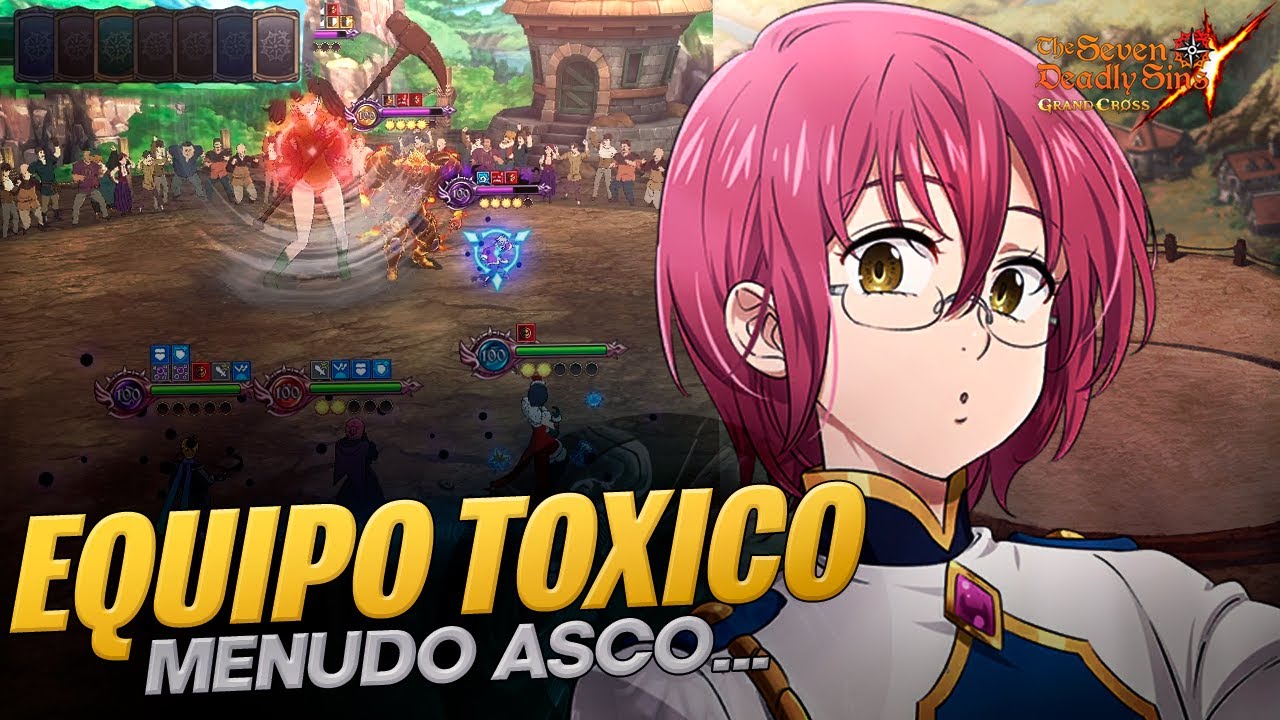 ¡El equipo MÁS ASQUEROSO de la HISTORIA! NI ATACAR, NI SACAR ULTIMATE... NADA | 7DS: Grand Cross