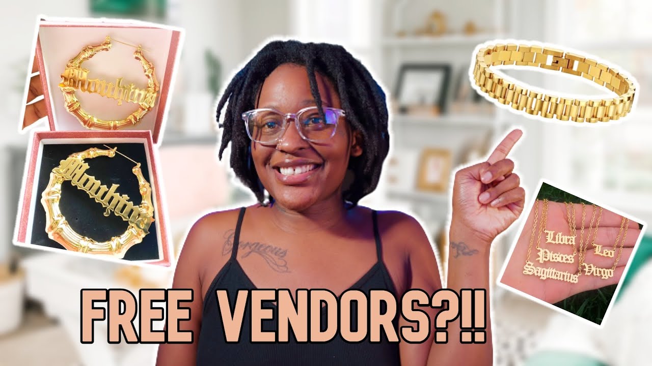 7 JEWELRY WHOLESALE / DROPSHIPPING VENDORS | FREE VENDORS LIST NO LICENSE NEEDED LIVE REVIEW ✨