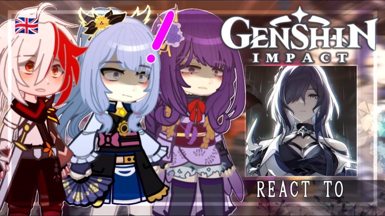 Past Inazuma react to Raidens | Acheron / Raiden Bosenmori Mei | Genshin Impact | Gacha Club
