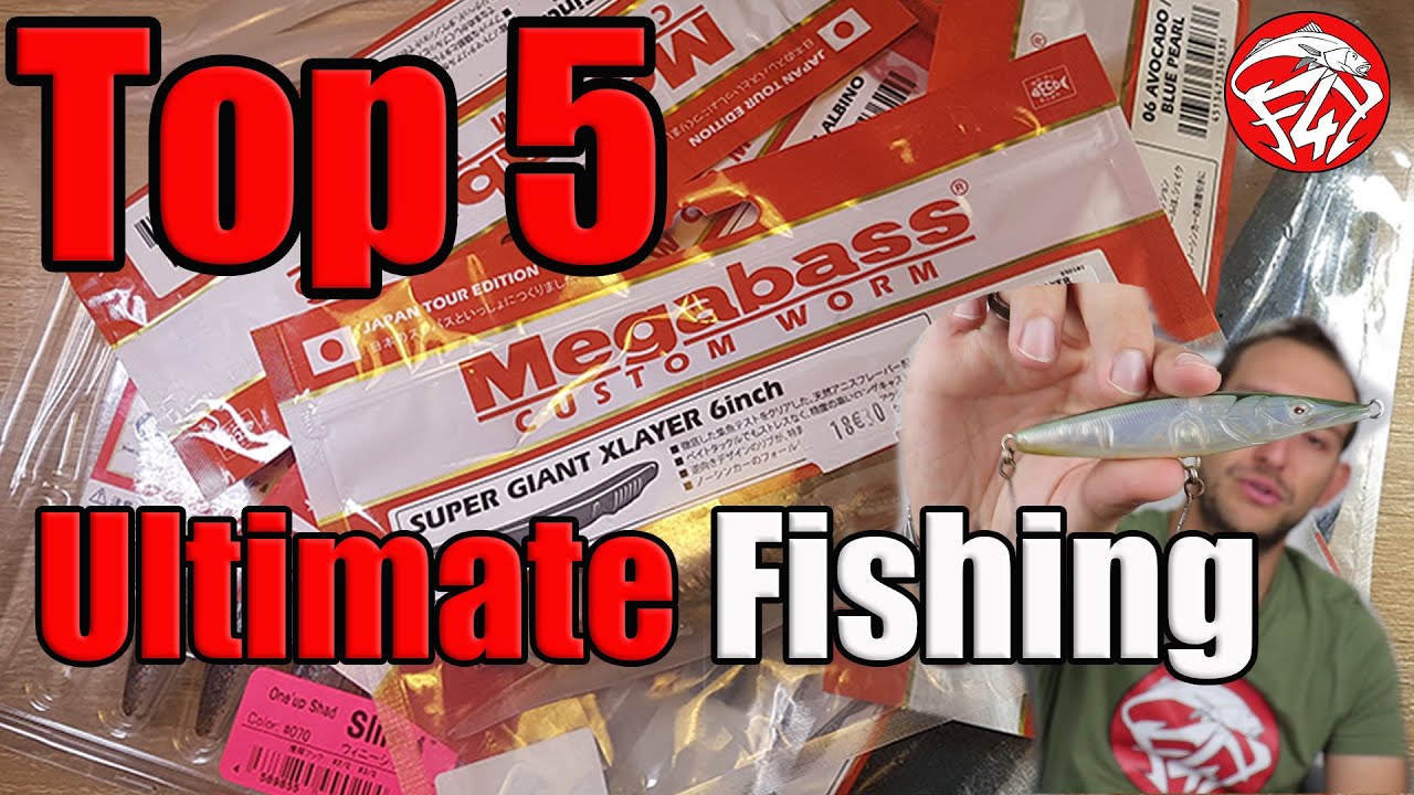 P&Ecirc;CHE DU BAR : MON TOP 5 LEURRES DISTRIBU&Eacute;S PAR ULTIMATE FISHING ( 2019)