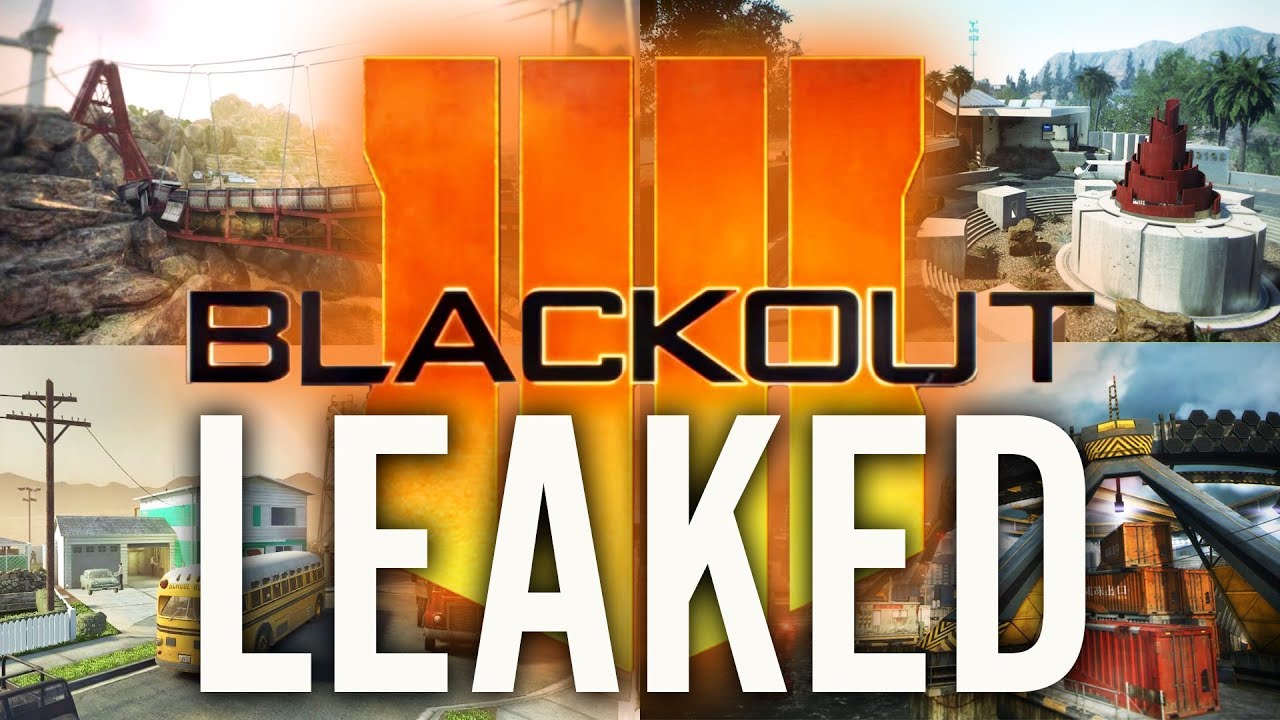*HUGE* BLACK OPS 4 BLACKOUT LEAK: MAP SIZE, HEALTH, GUNS, LOOT & MORE (Call of Duty Battle Royale)