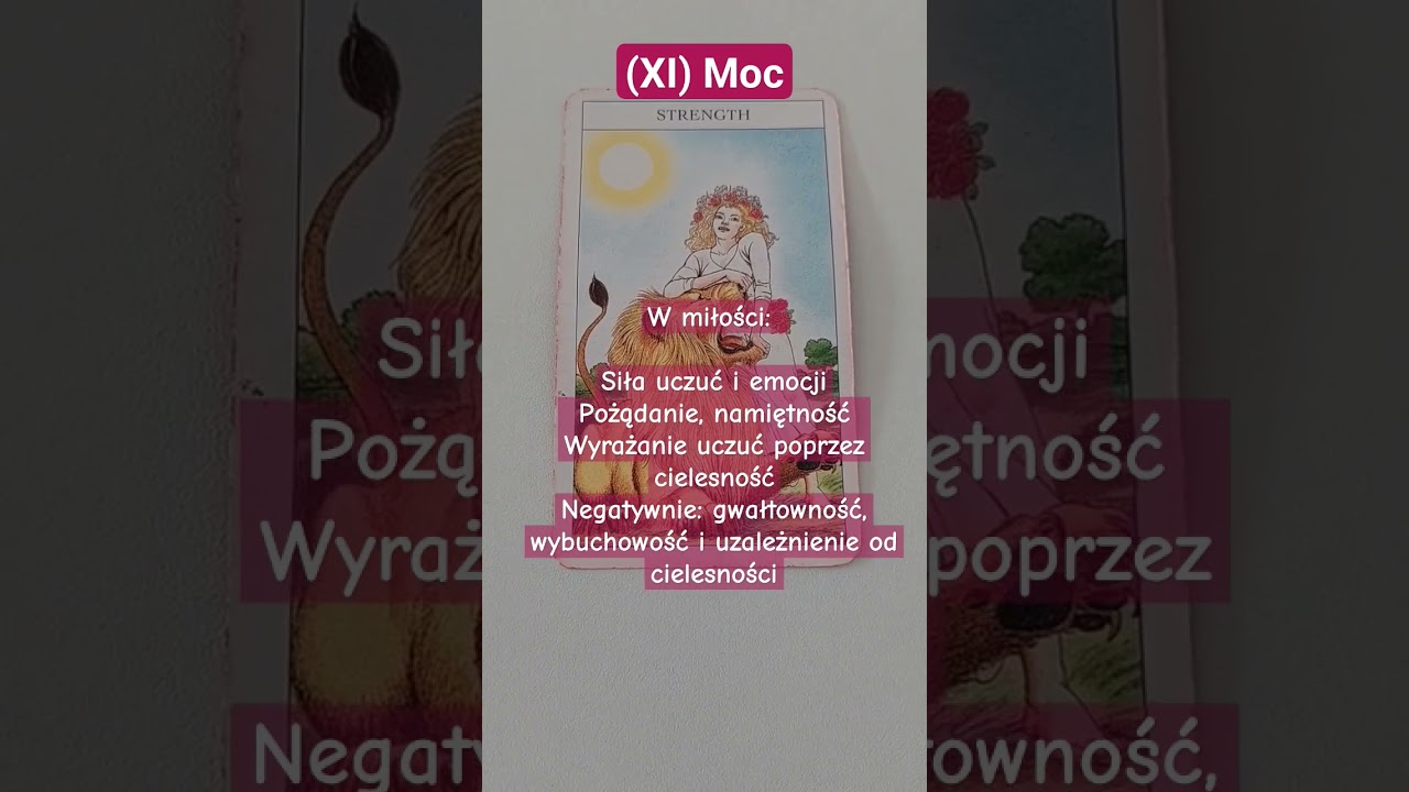 Co nieco o Tarocie 🃏 Wielkie Arkana⚕️(XI) MOC