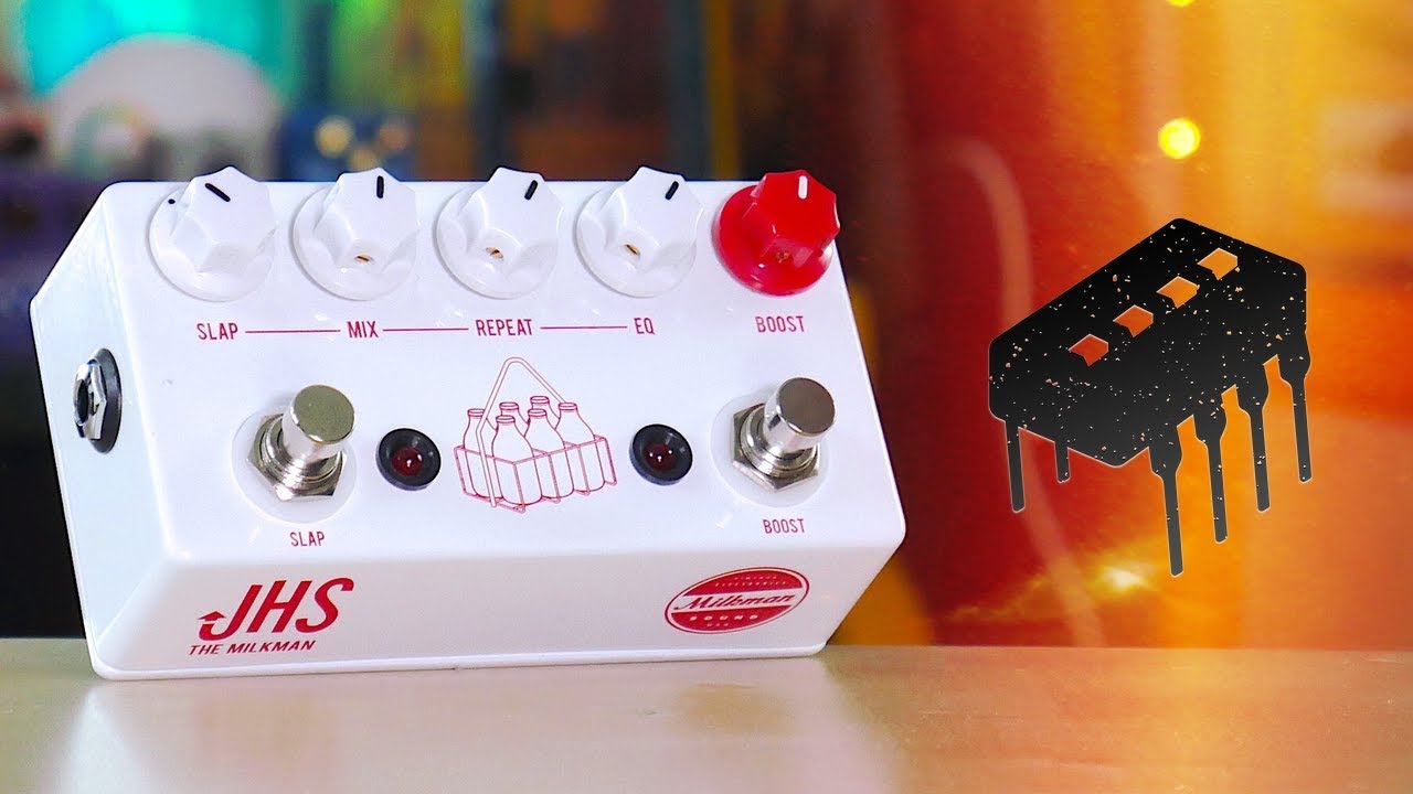 ONE OF THE COOLEST 2IN1 PEDALS! JHS Pedals Milkman (Demo)