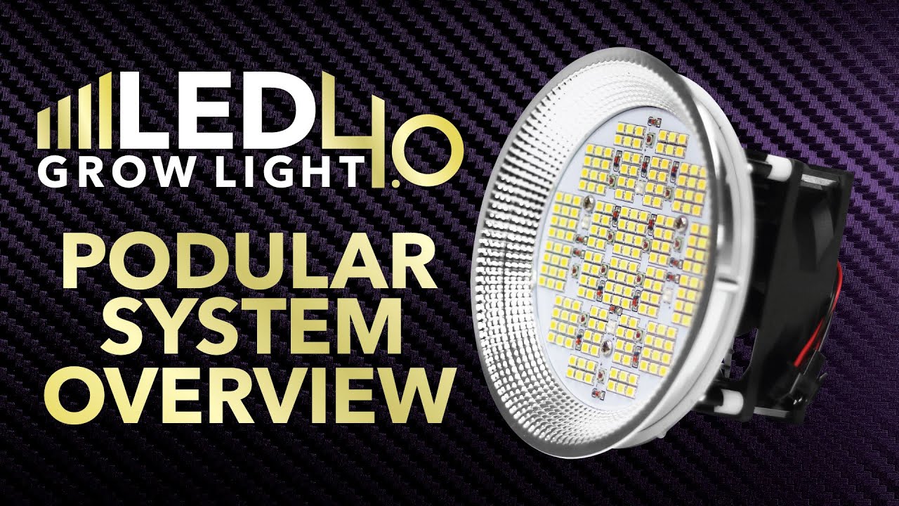 LED Grow Light 4.0: PODular System Overview