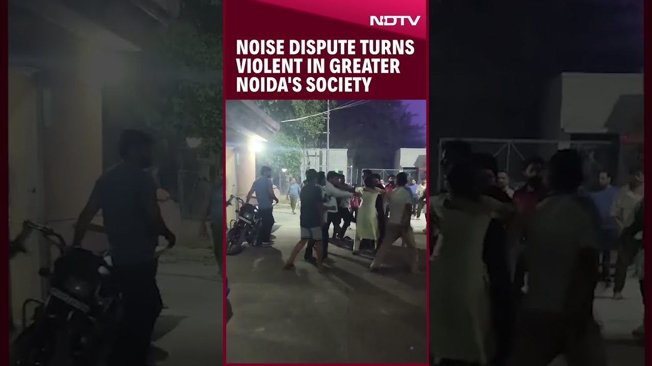 Greater Noida News | Noise Dispute Turns Violent in Greater Noida's Society