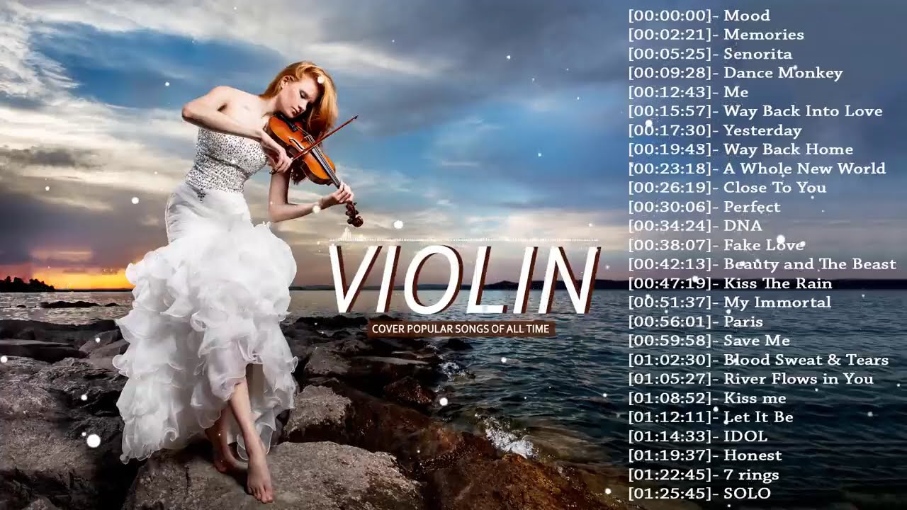 Top Violin Covers of Popular Songs 2026 - Best Instrumental Violin Covers Songs All Time