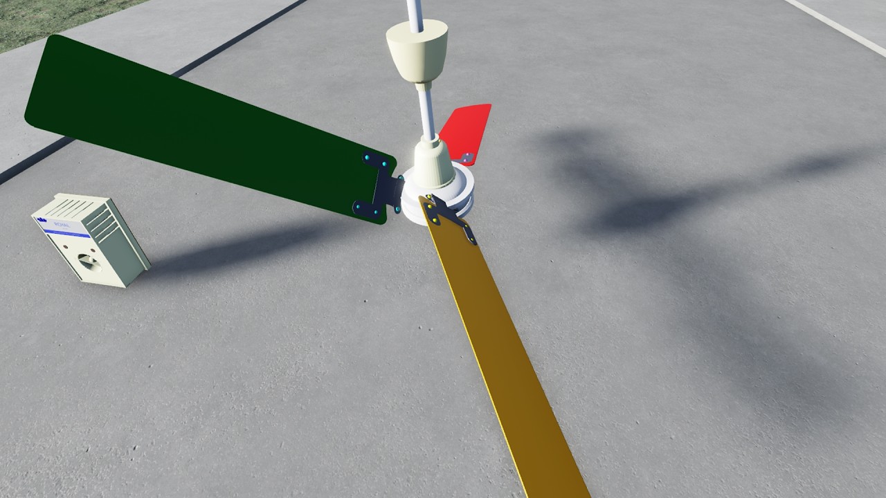 Этот шатающийся потолочный вентилятор такой забавный | Roblox