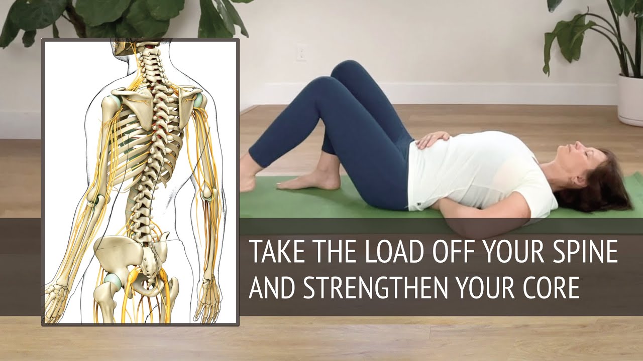 Take the load off your spine and strengthen your core