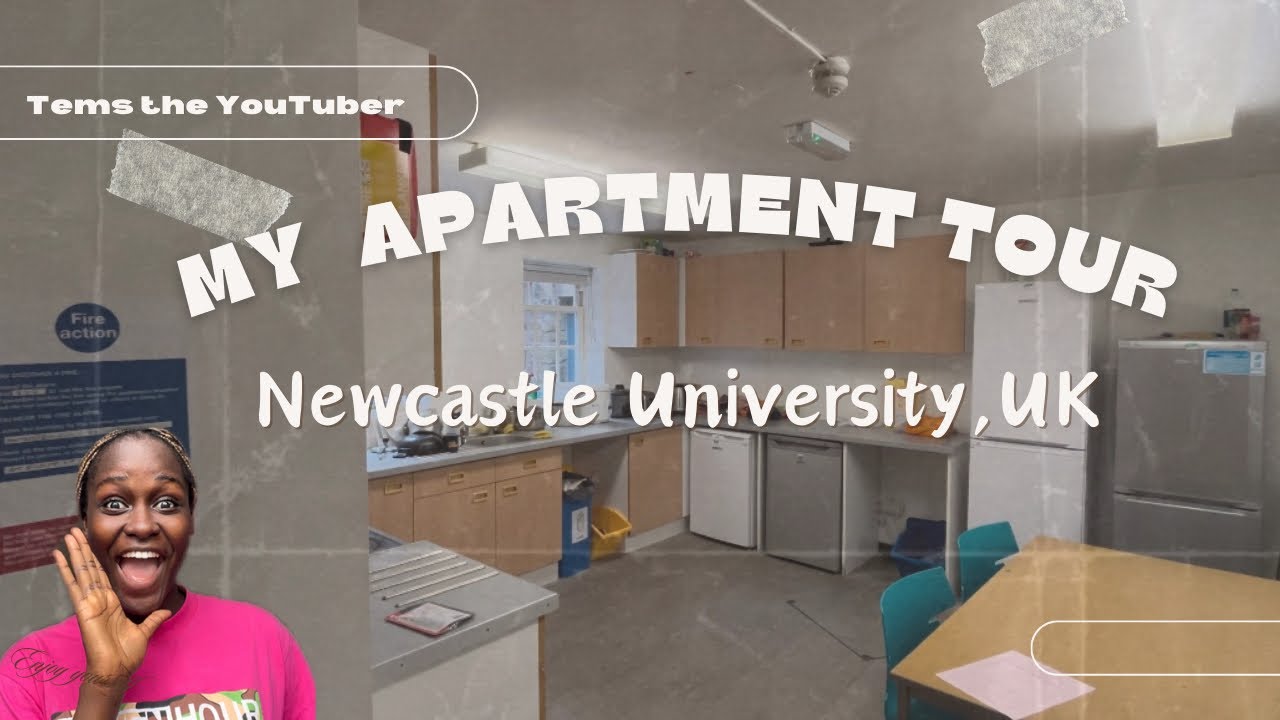 My UK Apartment Tour🤭🇬🇧||Newcastle University