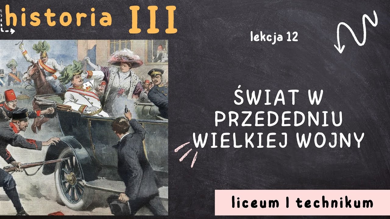 Historia 3 LO [Lekcja 12: Świat w przededniu Wielkiej Wojny]