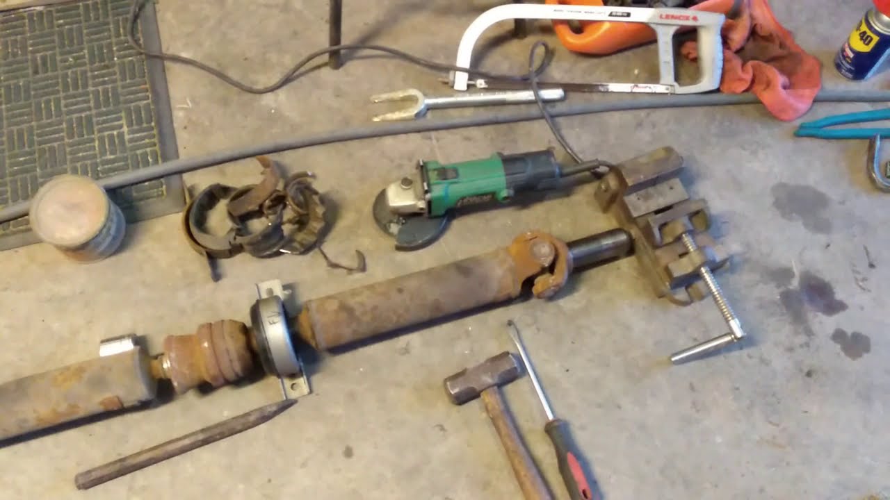 1993 Camaro How To Replace Drive Shaft Carrier Bearing, Center Support Bearing