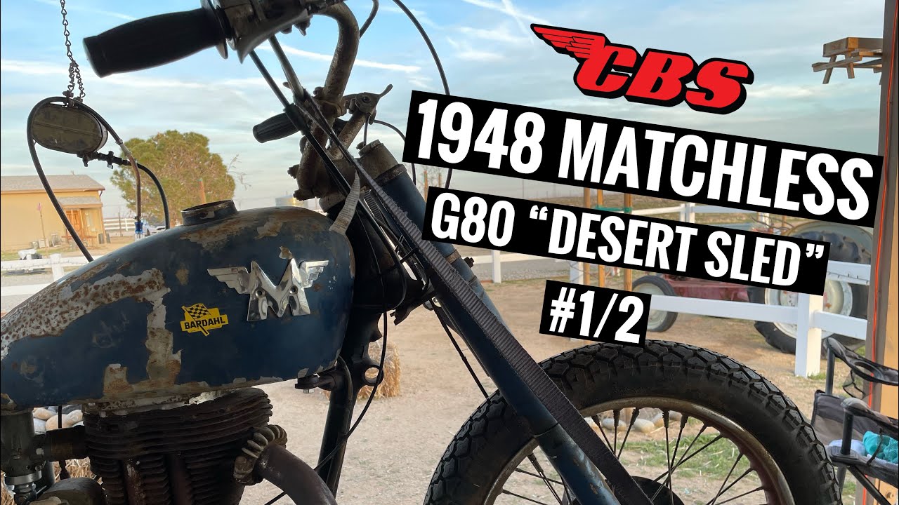 1948 Matchless G80 “Desert Sled” - (#1/2)