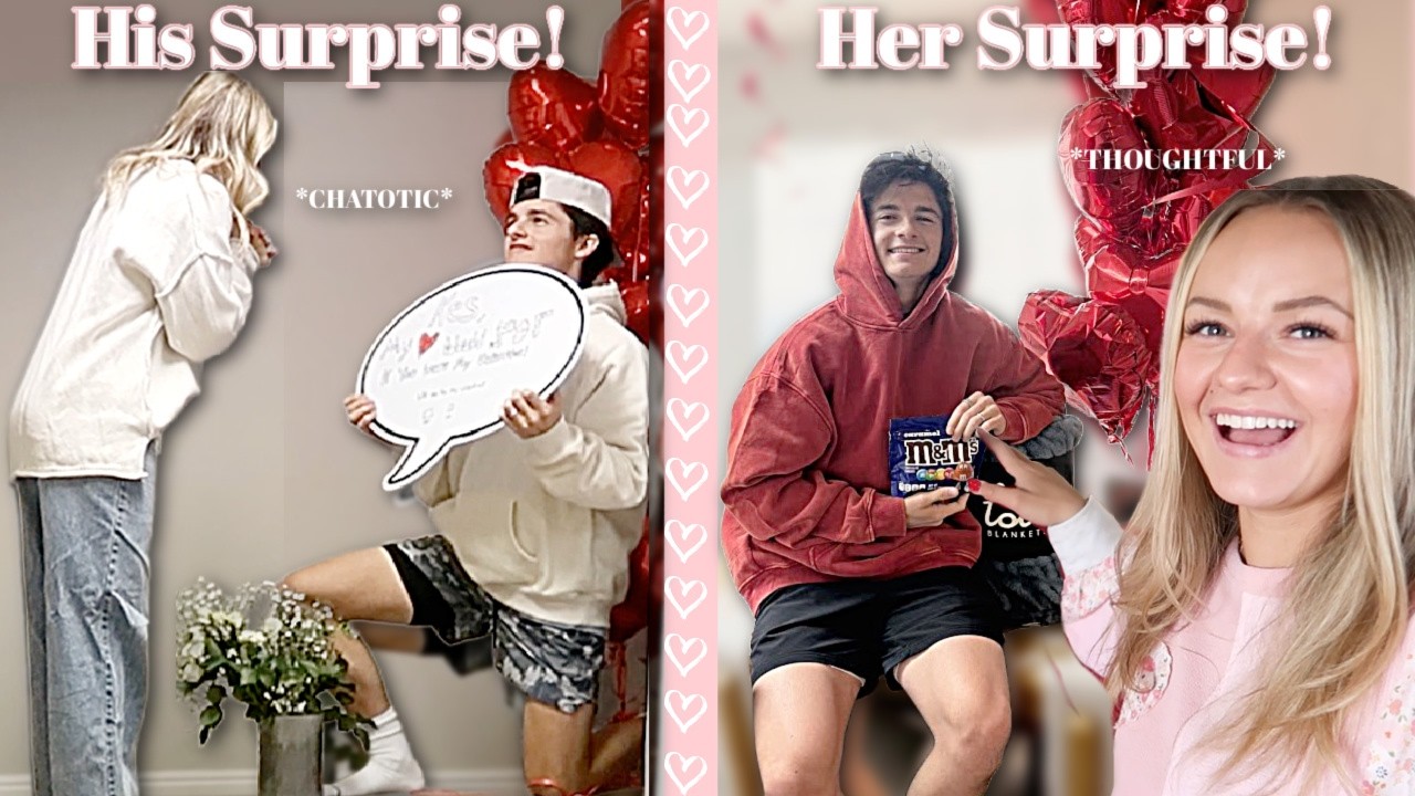 We Surprised Each Other On The SAME DAY Without Planning It!