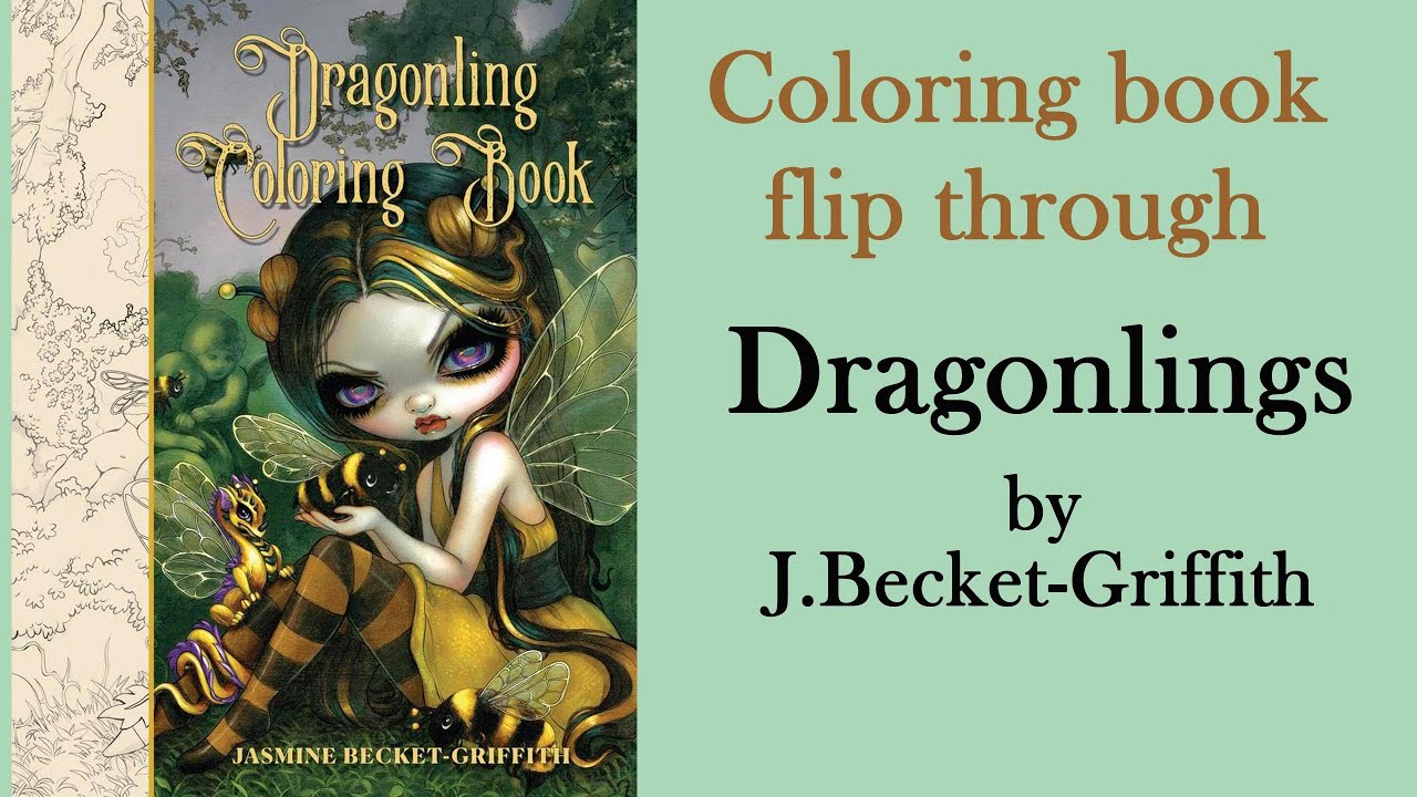Раскраска «Дракошек» Дж. Бекет-Гриффит 