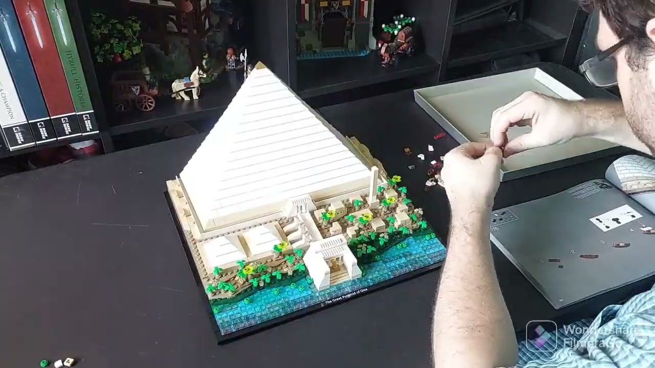 LEGO Great Pyramid of Giza 21058 Build Time-lapse