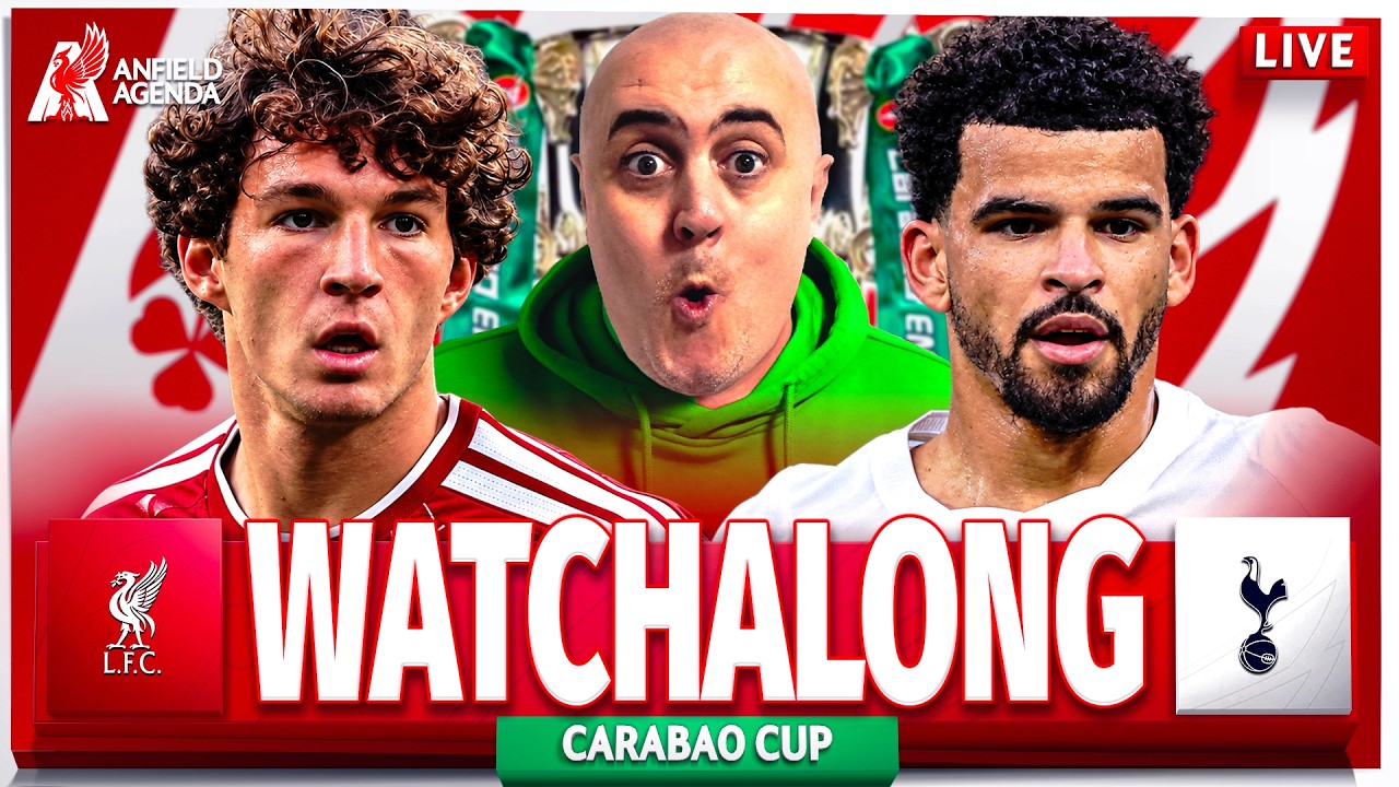 LIVERPOOL vs SPURS LIVE WATCHALONG with Craig