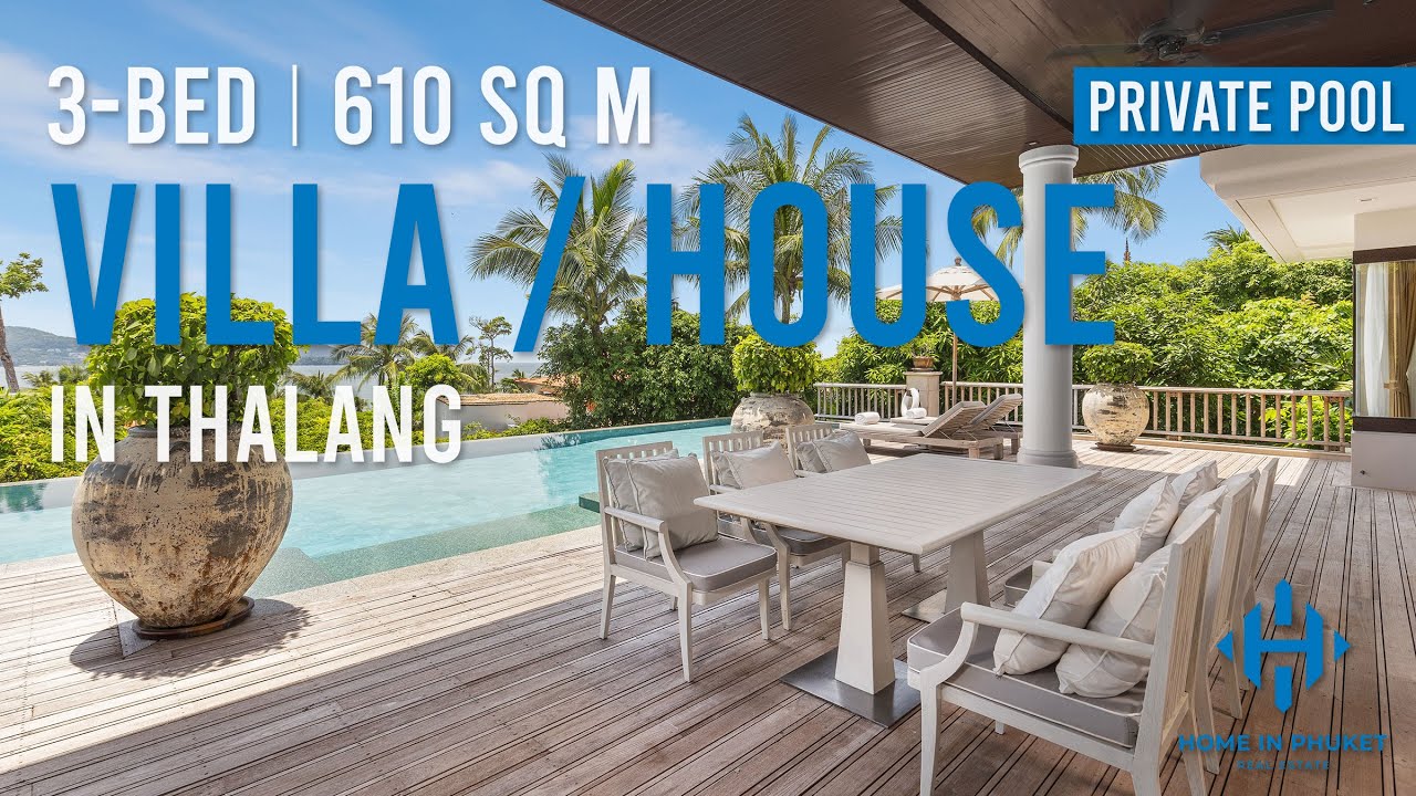 Luxurious 3-Bedroom Ocean View Villa - Home In Phuket Real Estate