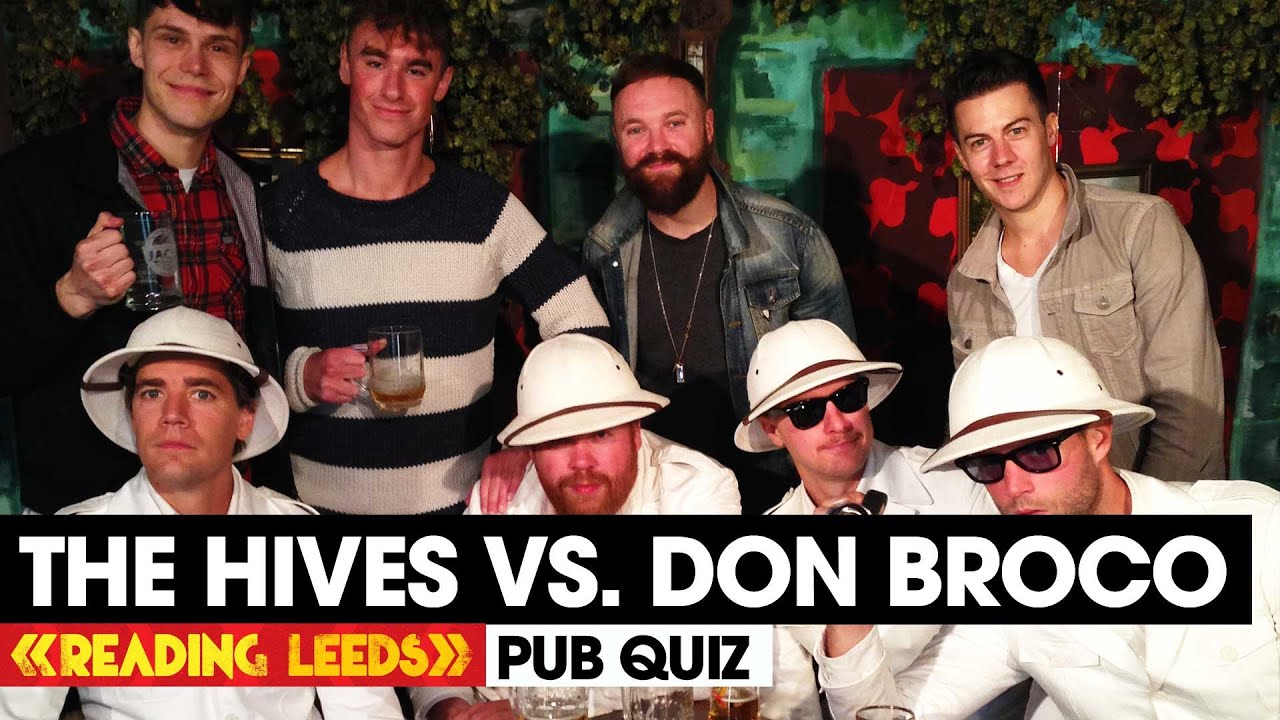 The Hives vs. Don Broco Pub Quiz - Part 1 | R&L 2014